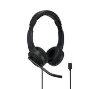 Kensington Wired Headset Sound H1000 USB-C On-Ear Headband Black K83450WW