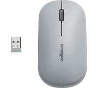 Kensington Wireless Mouse - SureTrack Dual Wireless Ambidextrous Mouse, Slim Mouse for Laptop, Desktop or Home Office, Works with Chrome, Mac, Windows and Android - Grey (K75351WW)