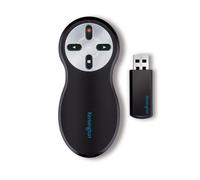 Kensington Wireless Presenter With Red Laser - Black, Silver