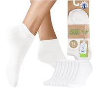Kensington Womens Trainer Ankle Cotton Running Sport Socks 3, 6 & 12 Pack | 55% cotton low cut liner socks with soft heel; breathable invisible footies for trainers, loafers, and boat shoes.