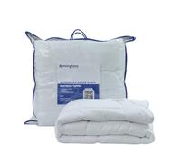 KENSINGTONS Luxurious Hungarian Goose Down Mattress Topper Premium Cotton Cover (Double) Ultra-Soft Breathable Hypoallergenic Plush Support 2" Sidewalls Ultimate Comfort 190 x 135 cm