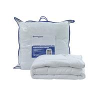 KENSINGTONS Luxury Canadian Goose Feather & Down Mattress Topper King Size Ultra Soft Breathable Hotel Style Comfort Hypoallergenic Plush Durable 400T/C 750 Fill Power (150 x 200 cm)