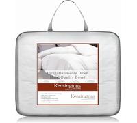 KENSINGTONS Luxury Hungarian Goose Down Duvet 100% Pure Premium Down, Ultimate 10.5 Tog Spring/Autumn Quilt, King Size 230x220 Hypoallergenic Soft Bedding Lightweight & Breathable Comfort