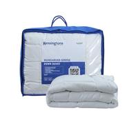 KENSINGTONS Premium Hungarian Goose Down Double Duvet 4.5 Tog | 100% Down | 800+ FP | 500TC Sateen | Baffle Box | 3-Year Warranty | Hypoallergenic | 200x200cm