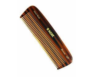 Kent 12T Handmade Sawcut Pocket Styling Comb Thick Coarse Hair 146mm