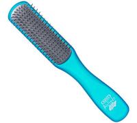 Kent AirHedz Glo Flat 9 Row Brush Aqua Blue