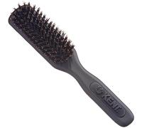 Kent AirHedz Pro Narrow Pure Bristle Paddle Brush Graphite Grey