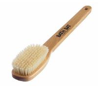 Kent Aqua Beechwood BATH BAT BODY BRUSH Long Handle Back/Body Scrubber FD5