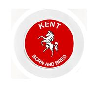 Kent Born & Bred - County Flag Badge - Car Tax Disc Holder