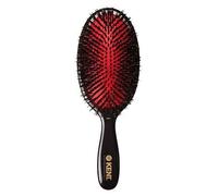 Kent Brushes Classic Shine Large Pure Black Bristle Hairbrush-CSFL
