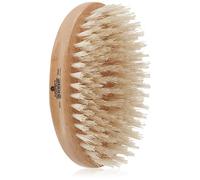Kent Brushes Finest: Men's Range ! MG3 Military Style Oval Beechwood Natural Bristle Hair Brush