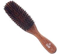 Kent Brushes Finest Narrow Danta Wood Black Bristle Brush for Ladies