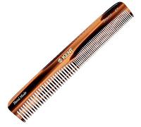 Kent Brushes Handmade Combs Range 6T Medium Size Coarse and Fine Comb for Women