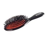 Kent Brushes Medium Pure Black Bristle Cushion Brush Midnight Ruby