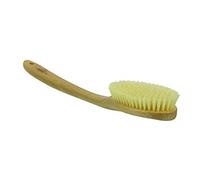 Kent Brushes Natural White Bristle Bath Brush Long Beechwood Handle