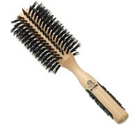 Kent Brushes Perfect For Volumising, Large Bristle Round PF03 Brush, Ideal For Curling and Adding Volume To Medium To Long Hair, Beechwood Round Brush