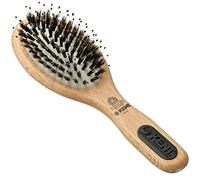 Kent Brushes Perfect for - Small Natural Bristle & Nylon Paddle Brush PF02