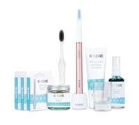 Kent Brushes Sonik Electric Toothbrush Starter Kit - Rechargeable Pearl Pink Electric Toothbrush with Whitening Toothpaste, Manual Brush, Mouthwash, Toothpaste Tablets & Interdental Brushes