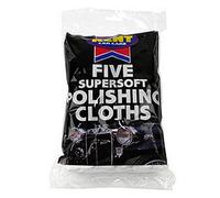 Kent Car Care GKEPC500 Cotton Polishing Cloths - Pack of 5