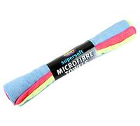 Kent Car Care GKEQ6300 Supersoft Microfibre Towels 3 Pack