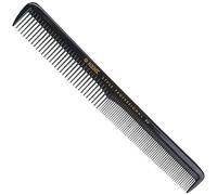 Kent Brushes Style Professional, Deep Toothed Cutting Comb SPC80, Ideal Comb For Cutting Hair, Suitable For Wet Or Dry Hair, Fine To Medium Hair, 180mm Black Cutting Comb