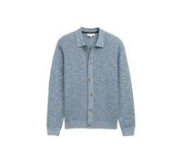 Kent Collar Knitted Cardigan Tom Tailor Bleu S