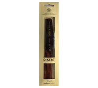 Kent NU22 122mm Mens Fine Toothed Non Scratch Hair Comb in Leather Case Pocket