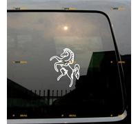 Kent County Flag Horse England UK - 2 Pack White 10.2cm - for Car Boat Laptop Cup No Background Die-Cut