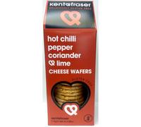 Kent & Fraser Hot Chili Peppers with Coriander & Lime Cheese Biscuits 110g