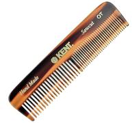 Kent Handmade Coarse and Fine Toothed Pocket Comb for Men, 11 cm, 1 Count (Pack of 1)