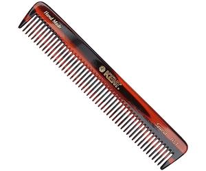 Kent Handmade Medium Thick/Coarse Toothed Dressing Hair Comb, 16.5 cm Length