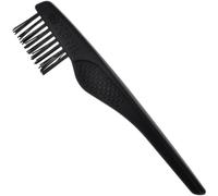 Kent LPC2 Brush Cleaning Rake Tool - Hair and Dandruff Remover for Brushes Combs and Grooming Tools