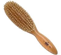 Kent Oval Cherry Wood White Bristle Brush - LC4 (PACK OF 1)