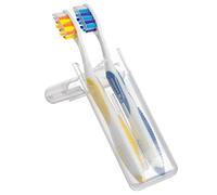 Kent Refresh Two Hard Nylon TOOTHBRUSHES in Travel Case (Pack of 1)