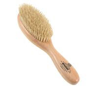 Kent Satinwood Bristle Hairbrush for Ladies Narrow Pure White