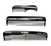 Kent Men's Beard Grooming Kit - Handmade Pocket Comb Set for Travel and Home Care, Mustache and Beard Combs