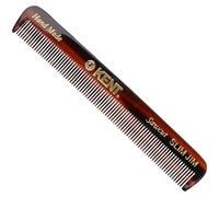Kent Slim Jim Handmade All Fine Tooth Pocket Comb for Men Hair Comb Straightener for Everyday Grooming Styling Hair Mustache and Beard Use Dry or w