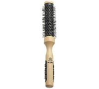 Kent SMALL Radial CERAMIC Hair BRUSH Round Wooden Blow Drying Hairbrush PF11