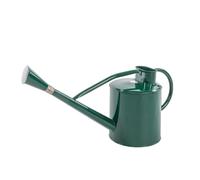 Kent & Stowe 2L Long Reach Watering Can in Forest Green, Rust-Resistant Galvanised Watering Can with Swivel Rose Head, Classic All Year Round Garden