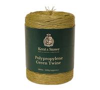 Kent & Stowe Twine 280m/240g in Green, 3 Ply Garden String Suitable for Use Around the Home, Garden, Allotment, or in Floristry, All Year Round Garden Tools Made from Polypropylene