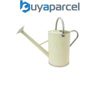 Kent & Stowe Metal Watering Can Vintage Cream 9 litre