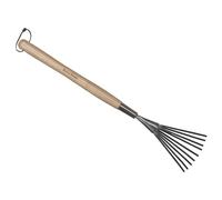 Kent & Stowe Stainless Steel Hand Border Rake, FSC®