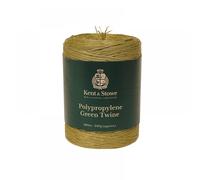 Kent & Stowe Twine 280m/240g in Green, 3 Ply Garden String Suitable for Use Around the Home, Garden, Allotment, or in Floristry, All Year Round Garden Tools Made from Polypropylene