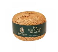 Kent & Stowe 70100830 Jute Twine Bleached Stone 150M (250G)