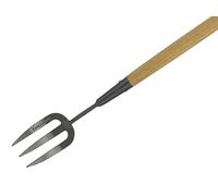 Kent & Stowe Carbon Steel Long Handled Fork - Durable & Strong