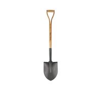 Kent & Stowe Carbon Steel Round Nosed Shovel in Beige Kent & Stowe Beige