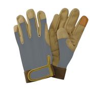 Kent & Stowe Large Comfort Gardening Gloves Grey
