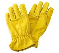 Kent & Stowe Luxury Leather Golden Yellow Gloves Ladies Small