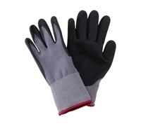 Kent & Stowe Premium Large Men Seed & Weed Gardening Gloves Red Water Resistant