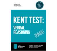 Kent Test: Verbal Reasoning - Guidance and Sample Questions and Answers for the 11+ Verbal Reasoning Kent Test